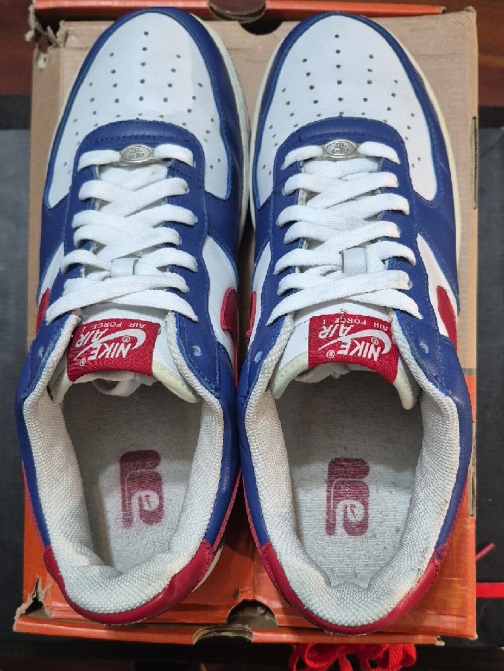 Nike Air Force 1 Low "Independence Day" (2004) Mens 11 EUC - Picture 6 of 12